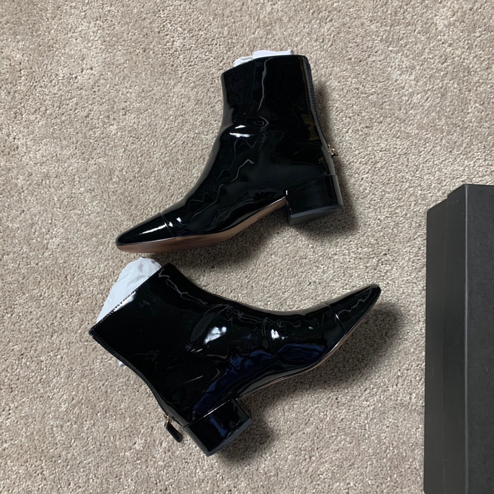 Jcrew Cap-Toe Ankle Boots